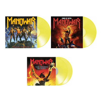 Manowar - Fighting The World / Kings Of Metal / The Triumph Of Steel Manowar - Fighting The World / Kings Of Metal / The Triumph Of Steel