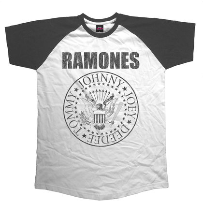 Ramones - Presidential Seal / Baseball Shirt Ramones - Presidential Seal / Baseball Shirt