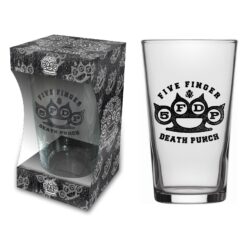 Five Finger Death Punch "Knuckle Logo" Õlleklaas / Beer Glass