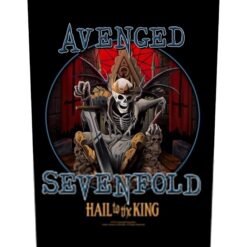 Avenged Sevenfold "Hail To The King" Seljaembleem / Backpatch