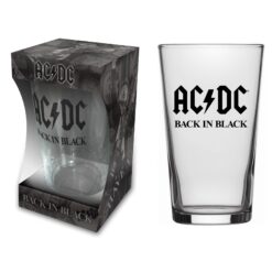 AC/DC "Back In Black" Õlleklaas / Beer Glass