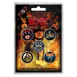 AC/DC "Highway To Hell" Märgikomplekt / Badge set