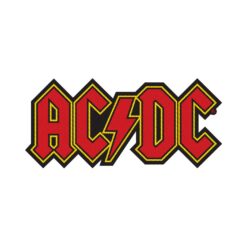AC/DC "Logo Cut-out" Embleem / Patch