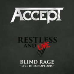 Accept "Restless & Live" Earbook DVD/Bluray/2CD