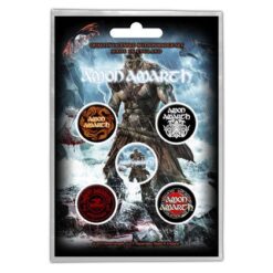 Amon Amarth "Jomsviking" Märgikomplekt / Badge set