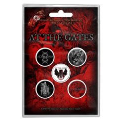 At The Gates "To Drink From The Night Itself" Märgikomplekt / Badge set