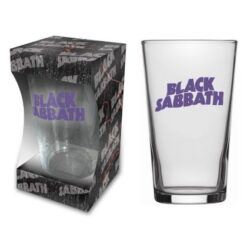 Black Sabbath "Purple Logo" Õlleklaas / Beer Glass