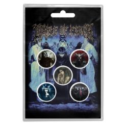 Cradle Of Filth "Cryptoriana" Märgikomplekt / Badge set