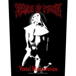 Cradle Of Filth "Vestal Masturbation" Seljaembleem / Backpatch
