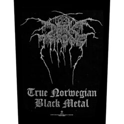 Darkthrone "True Norwegian Black Metal" Seljaembleem / Backpatch