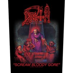 Death "Scream Bloody Gore" Seljaembleem / Backpatch