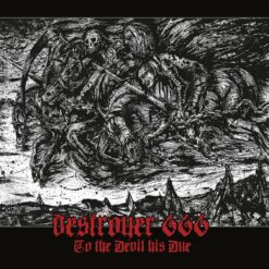 Deströyer 666 "To The Devil His Due" LP WHITE