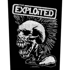 Exploited, The "Vintage Skull" Seljaembleem / Backpatch