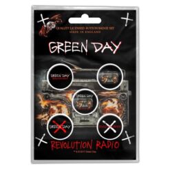 Green Day "Revolution Radio" Märgikomplekt / Badge set