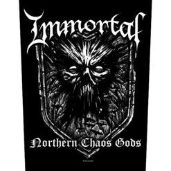 Immortal "Northern Chaos Gods" Seljaembleem / Backpatch