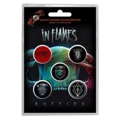 In Flames "Battles" Märgikomplekt / Badge set
