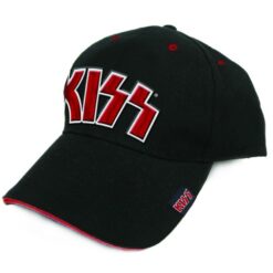 Kiss "Red On White Logo" Nokats / Cap