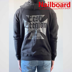 Eesti Leegion "Raudrist" Lukuga pusa / Zip Hoodie