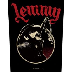 Lemmy "Microphone" Seljaembleem / Backpatch