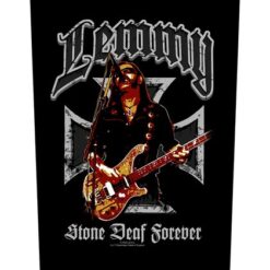 Lemmy "Stone Deaf Forever" Seljaembleem / Backpatch
