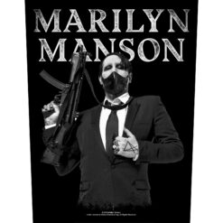 Marilyn Manson "Machine Gun" Seljaembleem / Backpatch