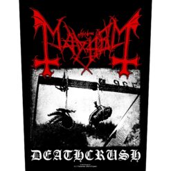 Mayhem "Deathcrush" Seljaembleem / Backpatch