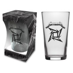 Metallica "Black Album" Õlleklaas / Beer Glass