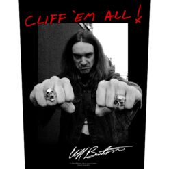 Metallica "Cliff´em All" Seljaembleem / Backpatch