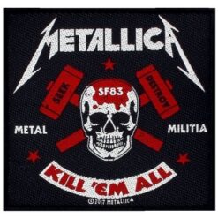 Metallica "Metal Militia" Embleem / Patch