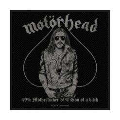 Motörhead "49% Motherfucker" Embleem / Patch