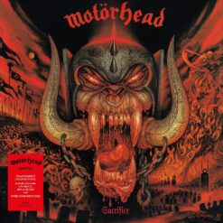 Motörhead "Sacrifice" LP LÄBIPAISTEV ORANŽ vinüül