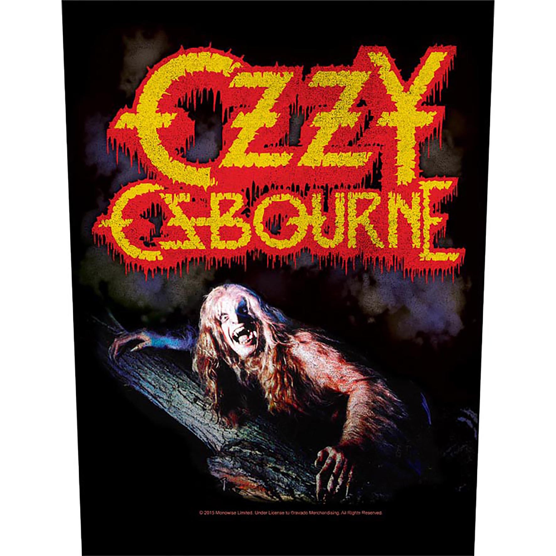 Ozzy Osbourne "Bark At The Moon" Seljaembleem / Backpatch