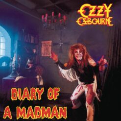Ozzy Osbourne "Diary of a Madman" LP RED & BLACK SWIRL