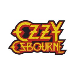 Ozzy Osbourne "Logo Cut-out" Embleem / Patch