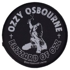 Ozzy Osbourne "Blizzard Of Ozz" Embleem / Patch