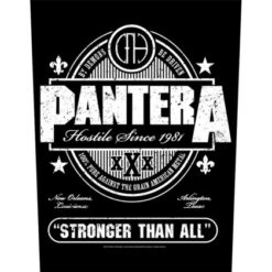 Pantera "Stronger Than All" Seljaembleem / Backpatch
