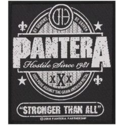 Pantera "Stronger Than All" Embleem / Patch