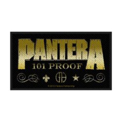 Pantera "Whiskey Label 101 Proof" Embleem / Patch