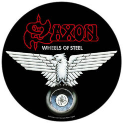 Saxon "Wheels Of Steel" Seljaembleem / Backpatch