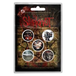 Slipknot "Albums" Märgikomplekt / Badge set