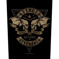 Avenged Sevenfold "Orange County" Seljaembleem / Backpatch