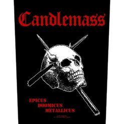 Candlemass "Epicus Doomicus Metallicus" Seljaembleem / Backpatch
