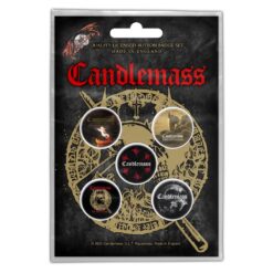 Candlemass "The Door To Doom" Märgikomplekt / Badge set