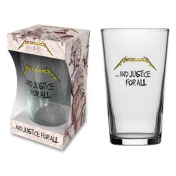 Metallica "...And Justice For All" Õlleklaas / Beer Glass