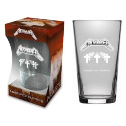 Metallica "Master Of Puppets" Õlleklaas / Beer Glass