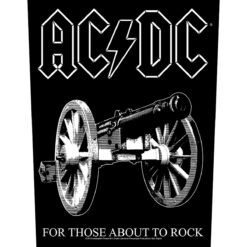 AC/DC "For Those About To Rock" Seljaembleem / Backpatch
