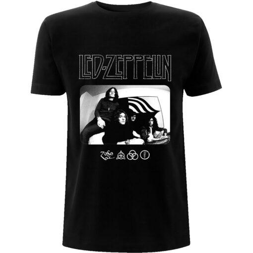 Led Zeppelin "Icon Logo Photo" TS