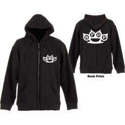 Five Finger Death Punch "Knuckles" Lukuga pusa / Zip Hoodie