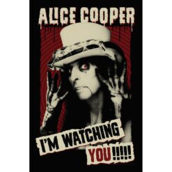 Alice Cooper "I'm Watching You" Tekstiilplakat