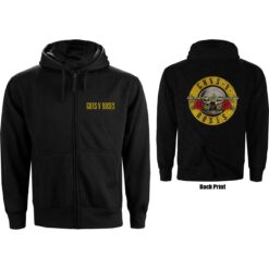 Guns N´ Roses "Classic Logo" Lukuga pusa / Zip Hoodie